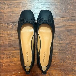 Moda Black Women's Ballet Flats
